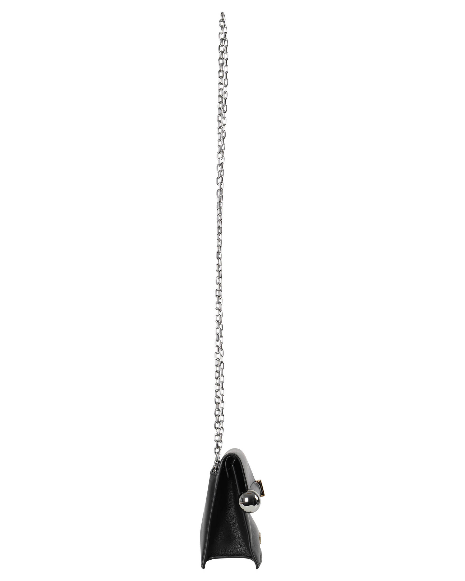 Jacquemus| Damen Clutch LA PETITE POCHETTE ROND CARRÉ aus Lammleder