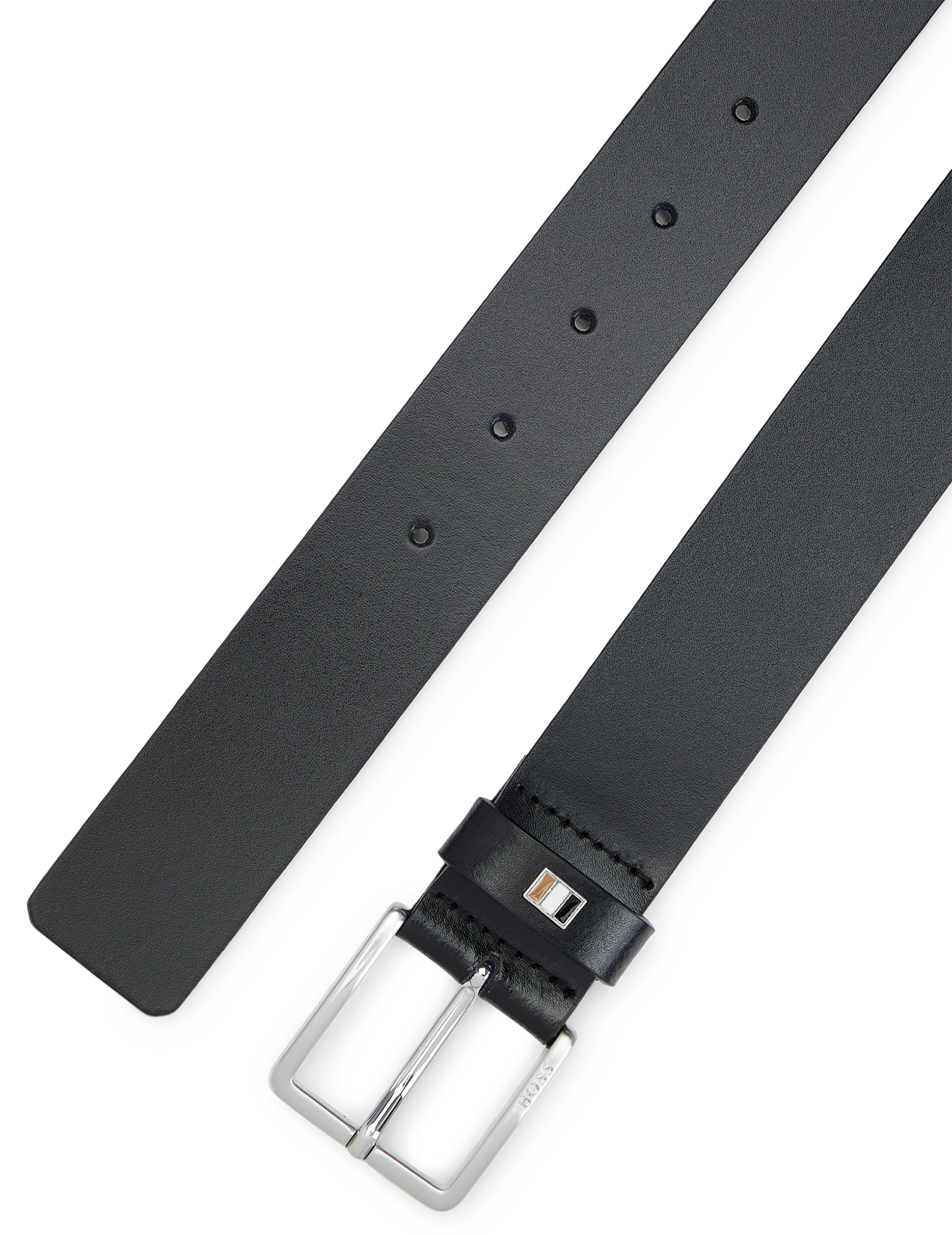 Ceinture en cuir | Noir