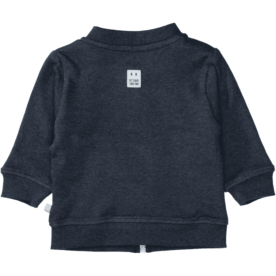 STACCATO Sweatjacke navy blue melange