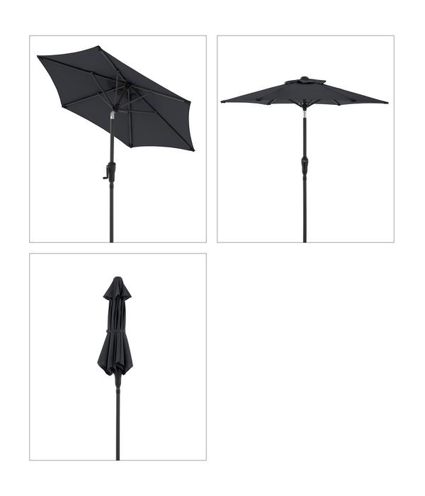 Doppler Sonnenschirm Life, rund, ca. Ø180 cm
