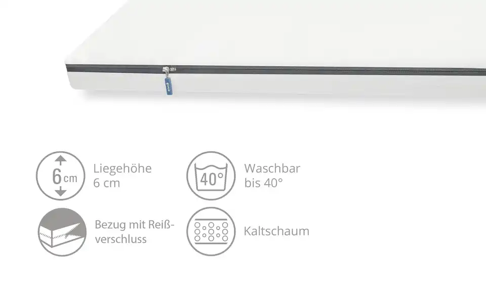 Emma Matratzentopper Emma Flip 200 cm