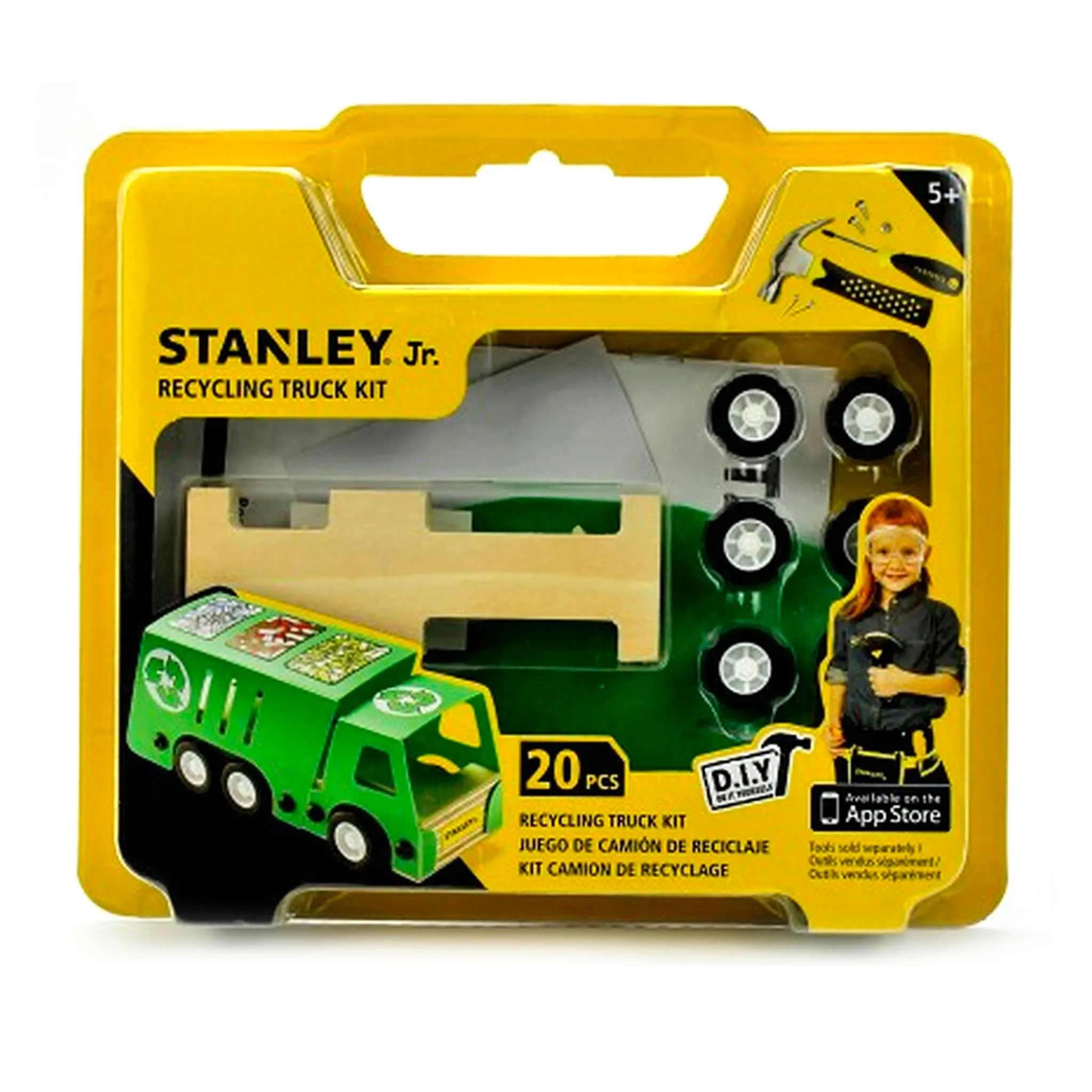 Stanley Jr Camion De Recyclage À Construi
