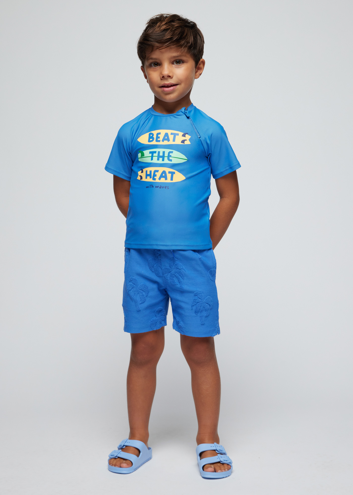 Camisa de banho infantil Riviera com proteção UPF 40