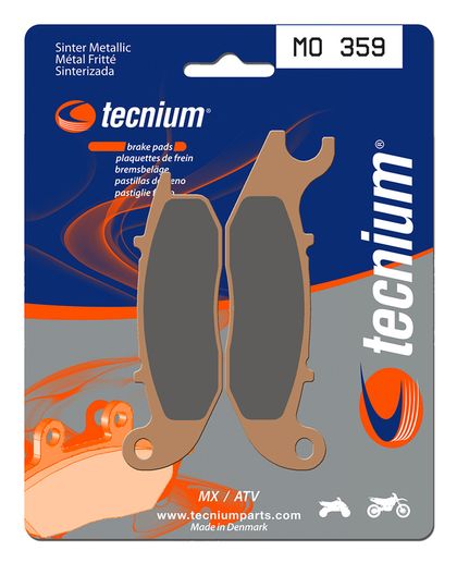 Plaquettes de freins Tecnium MX/Quad métal fritté - MO359