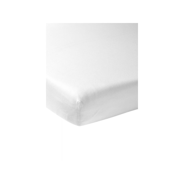 Meyco Hoeslaken Geweven Wit 50 x 90 cm