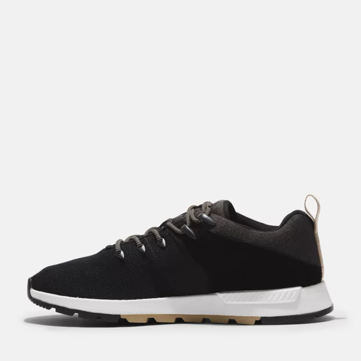 Basket basse à lacets Sprint Trekker pour homme en noir