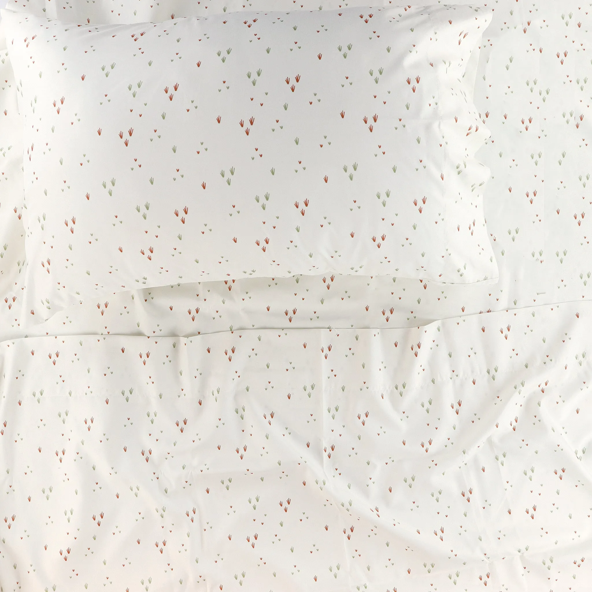 Origami Maison Ensemble Draps Lit Simple - Herbes