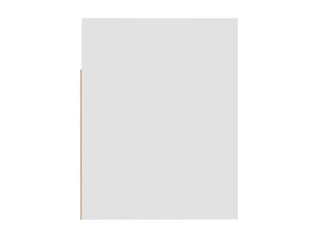Armoire suspendue Blanc 60x31x40 cm Bois d'ingénierie