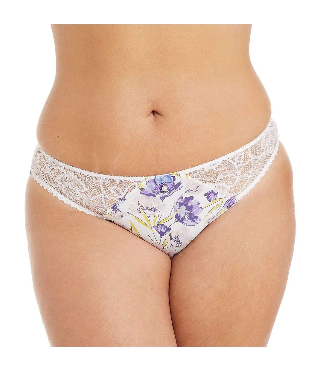 Culotte ivoire/lavande Elfe