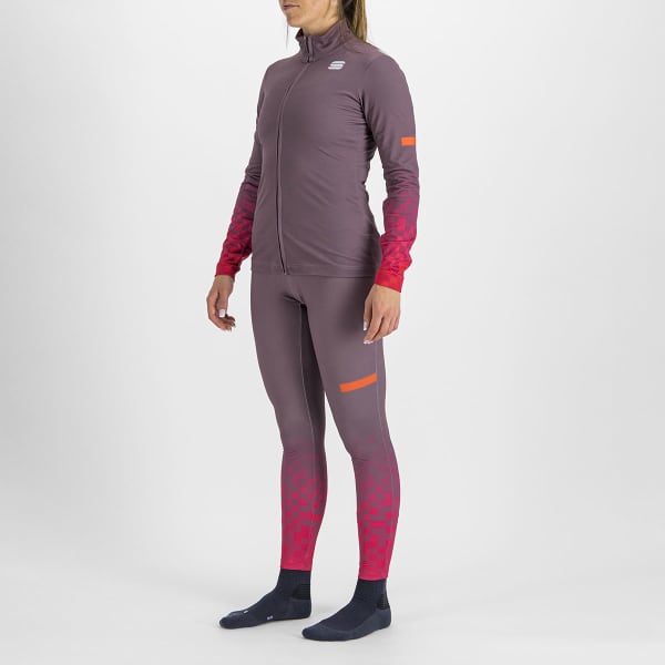 T-shirt ski de fond SPORTFUL SQUADRA W JERSEY MAUVE/RASBERRY
