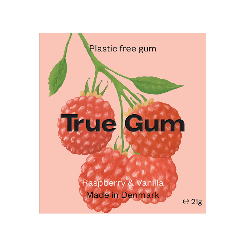 True Gum Raspberry & vanilla (21 gr)