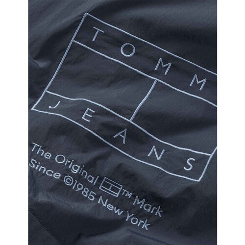 Tommy Jeans - CHAQUETATONAL FLAG JACKET C1G NAVY Azul