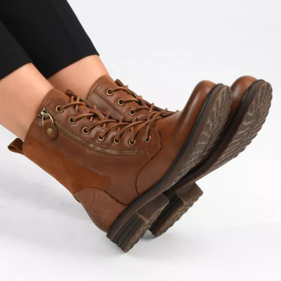 Bottines COGNAC PHILOV