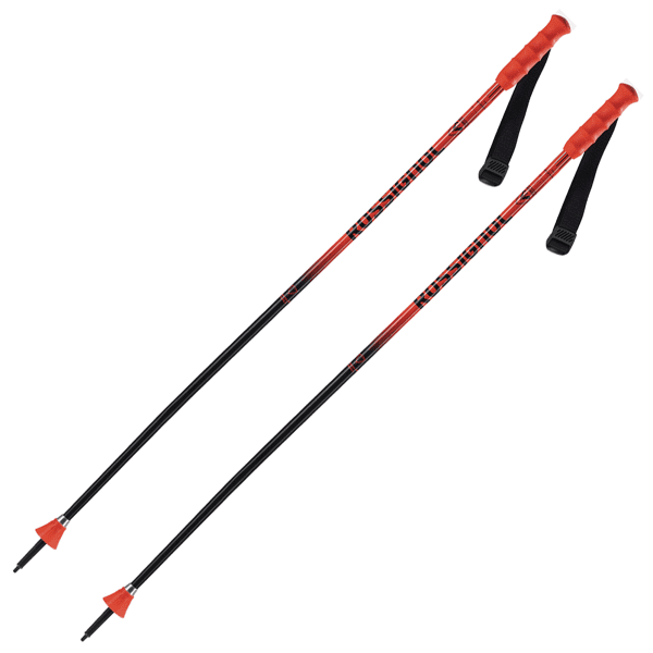 Bâton de ski ROSSIGNOL HERO GS-SG JR HOT RED/BLACK
