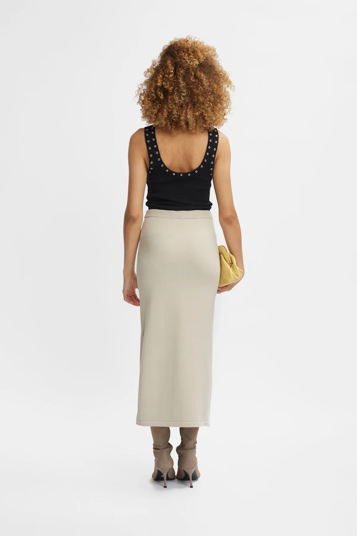 Gestuz AyaGZ long skirt island fossil