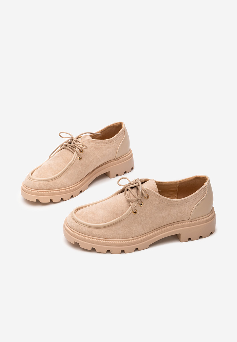Chaussures casual femme beige Seliora