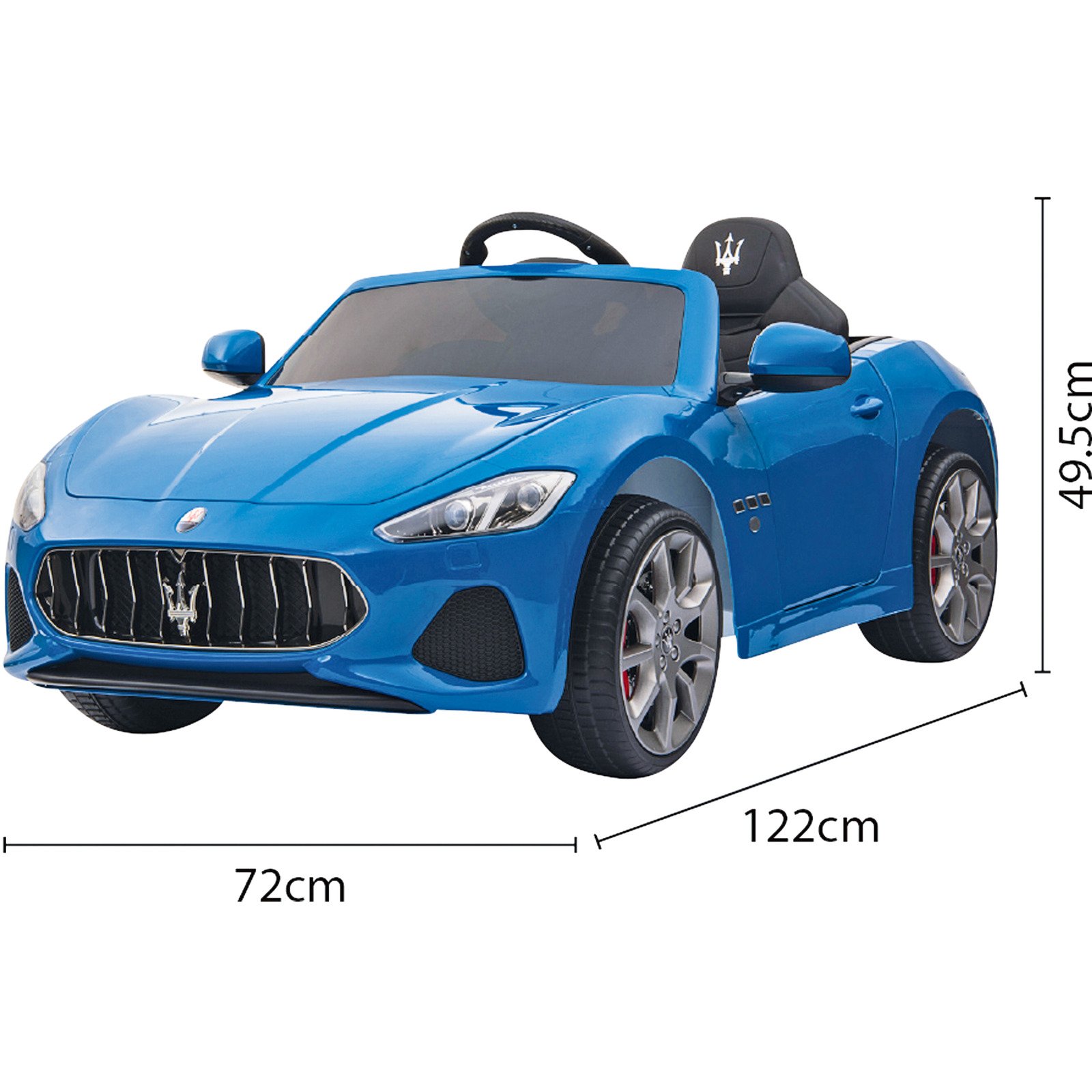 Maserati Gran Cabrio MC20 12V Ride-On blau