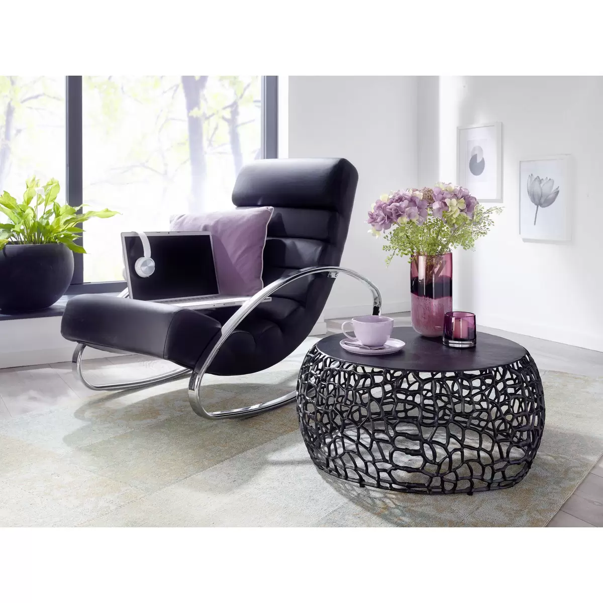 Couchtisch Tineo Schwarz