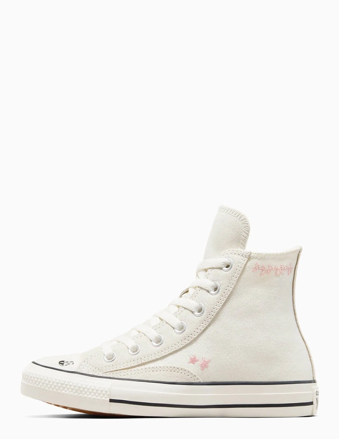 converse Sneakers Femme ctas hi egret/cave Beige/Rose phase