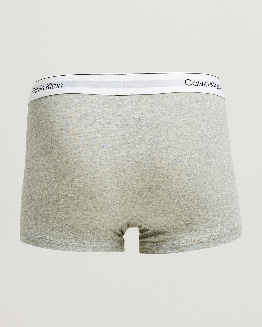 Calvin Klein 3-Pack Icon Cotton Stretch Trunk Grey/Black/White
