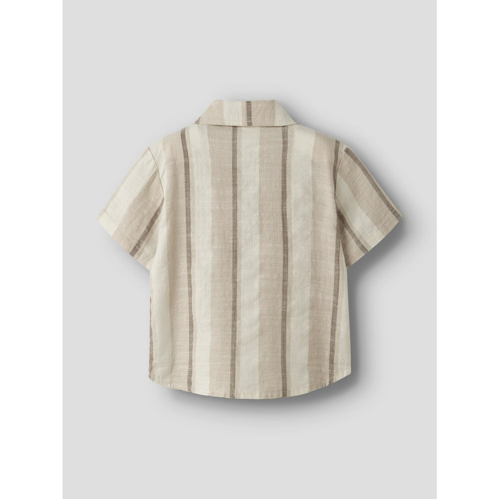 Køb Lil'Atelier Coconut Milk Nmmfibert Ss Loose Skjorte Lil