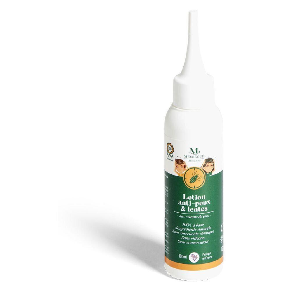 Lotion Anti-poux et Lentes aux extraits de coco