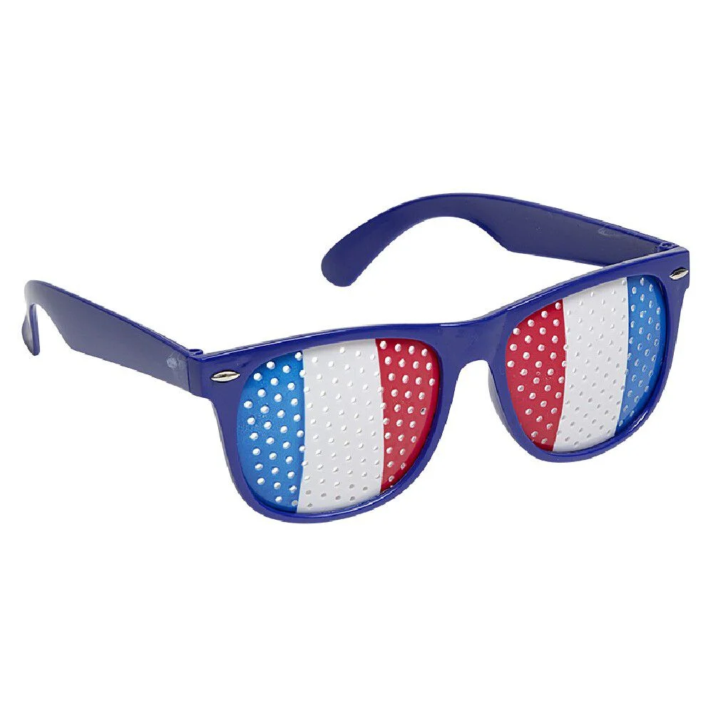 Lunettes avec drapeau français