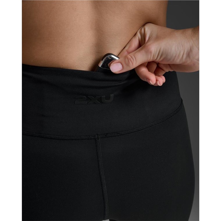2XU Form Soft Touch Hi-Rise Compression Tights Black/Black