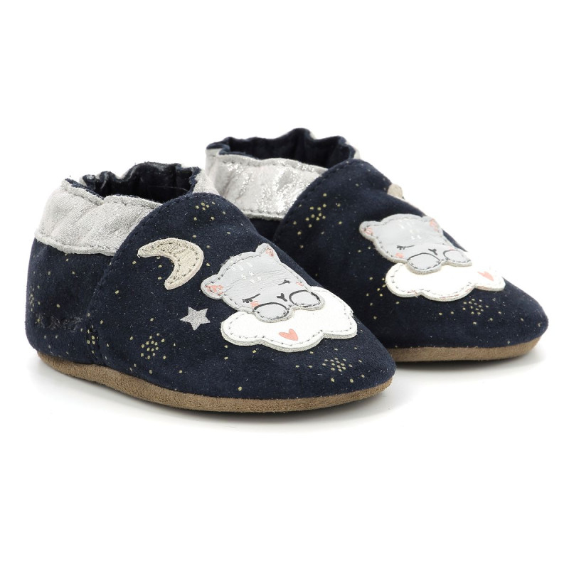 Robeez Robeez Chaussons Sweet Dreamer Marine