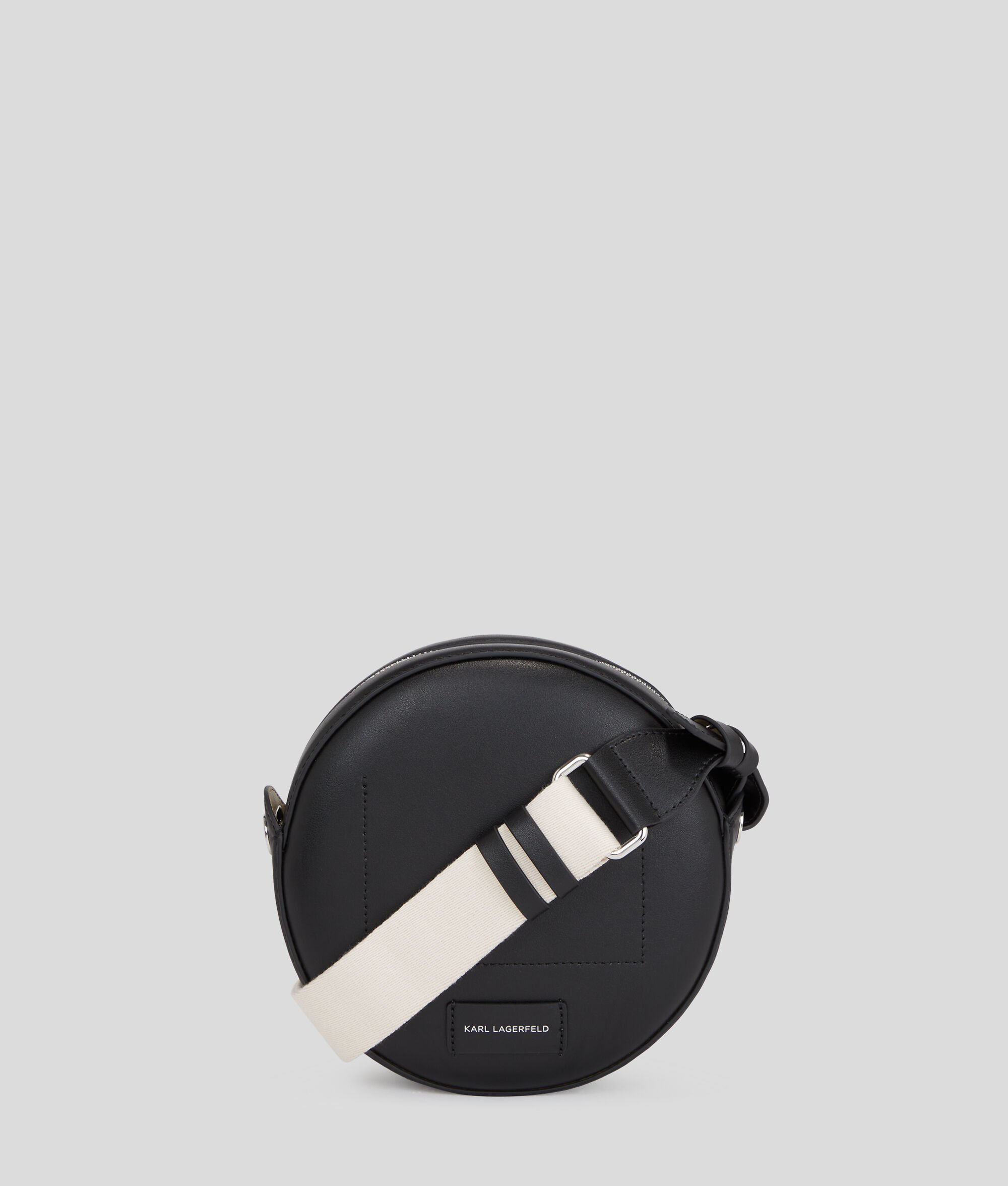 SAC BANDOULIÈRE CIRCULAIRE AVEC LOGO EN RELIEF K/CIRCLE