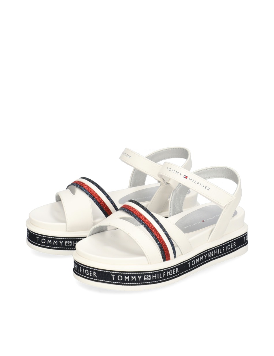 PLATFORM VELCRO SANDAL