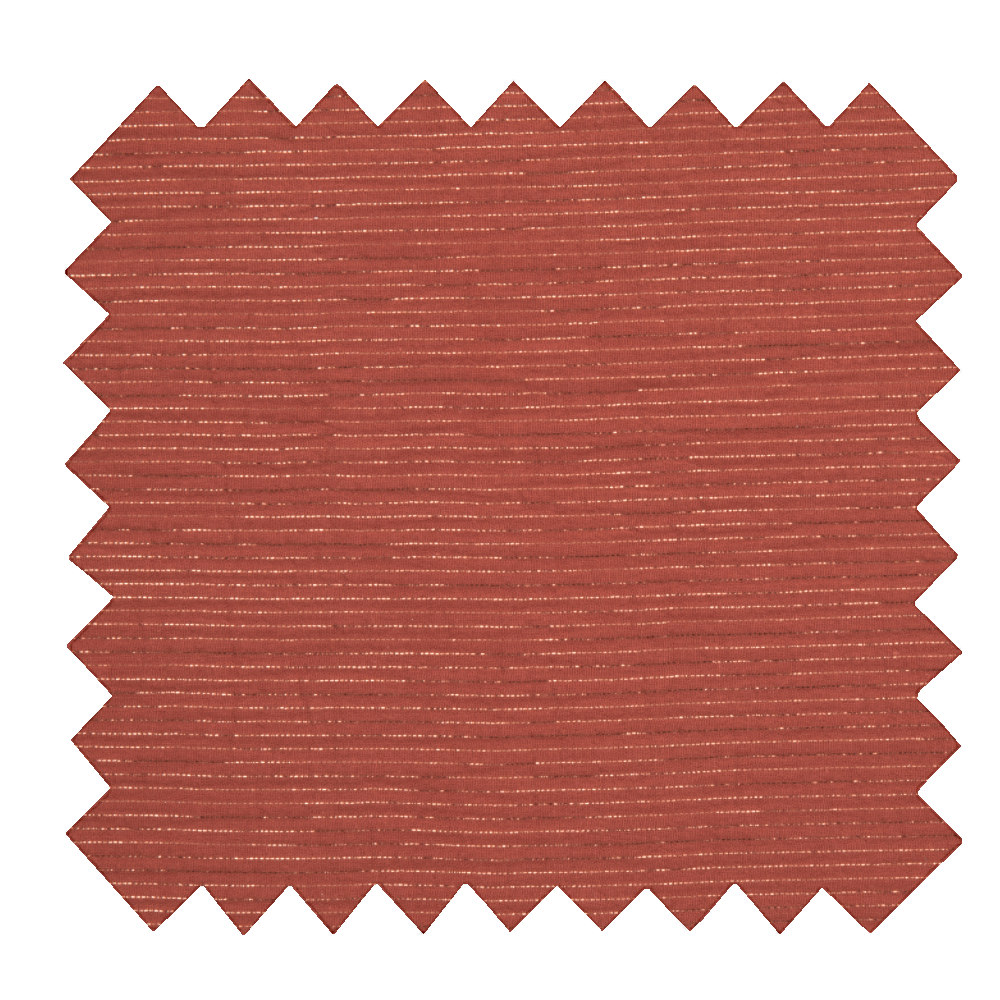 Tissu Coton Au Mètre Gaze Lurex Terracotta