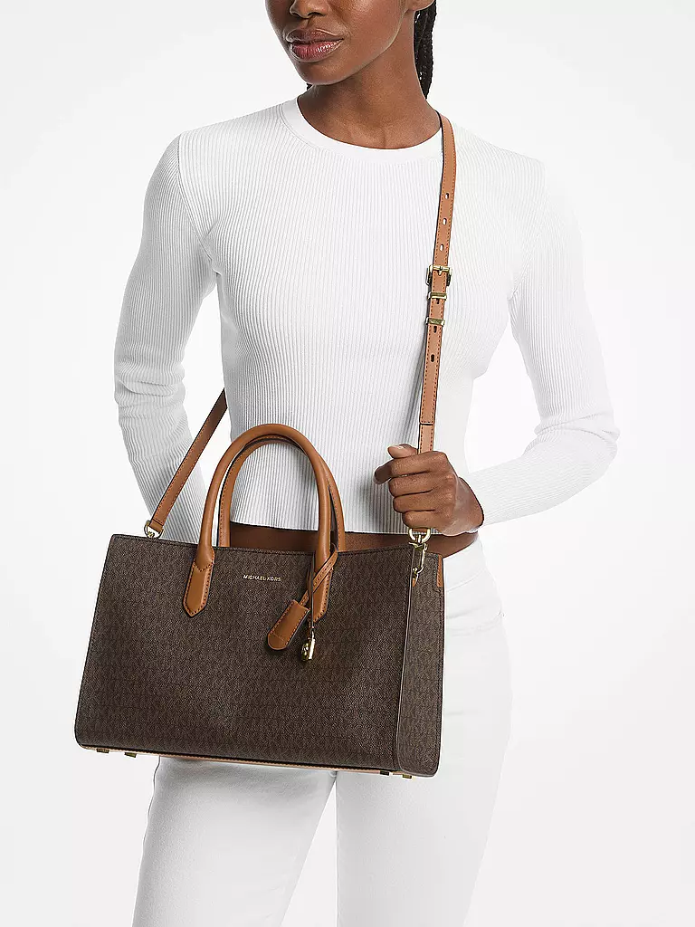 MICHAEL KORS Tasche - Tote Bag CARLETT Medium braun