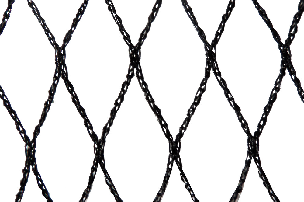 Filet anti-oiseaux - maille de 29mm noir 10m x 20m