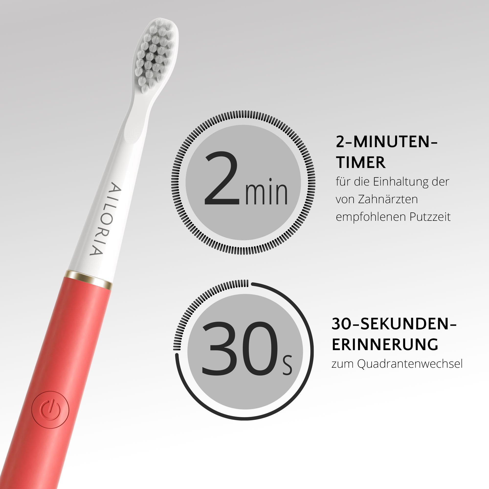 AILORIA PRO SMILE SET USB-Schallzahnbürste
