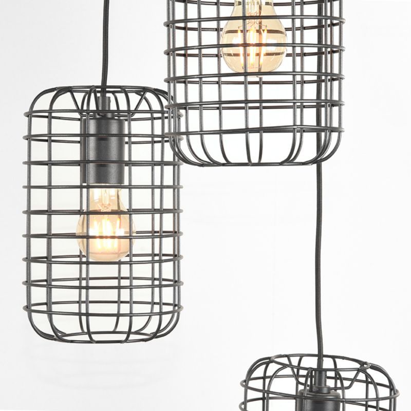 Hanglamp Zwart MT-2363 Solido ⌀32  x H127 cm