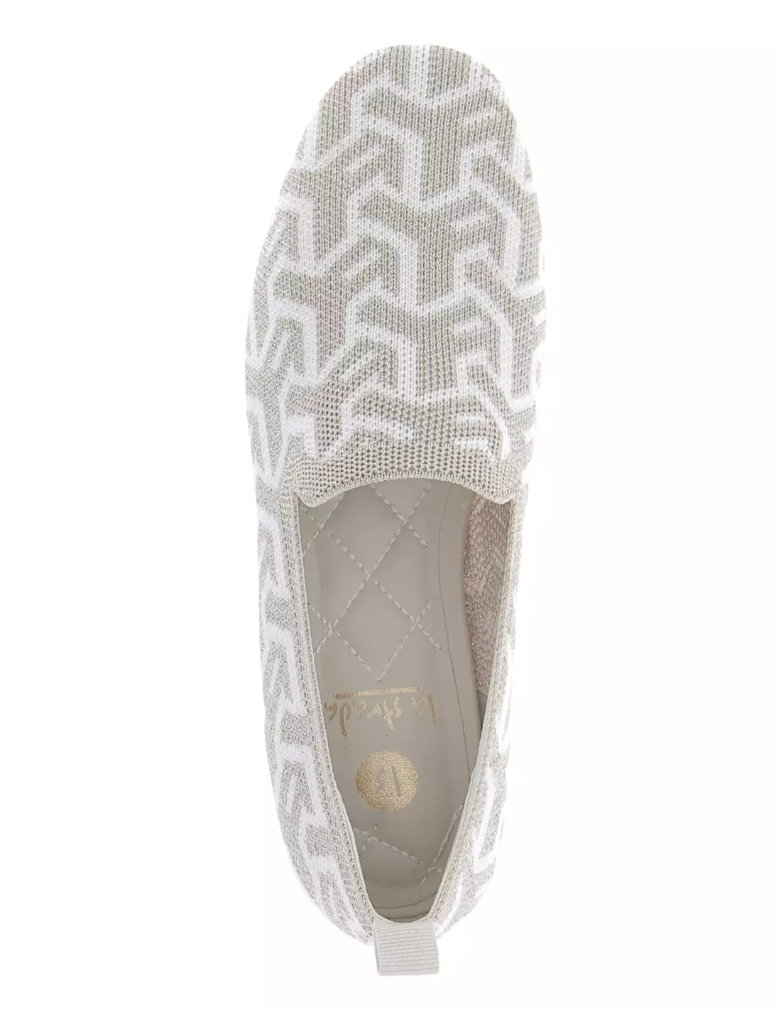 LA STRADA 1804422 4422 A - Mocassins & bateaux beige/silverwhite