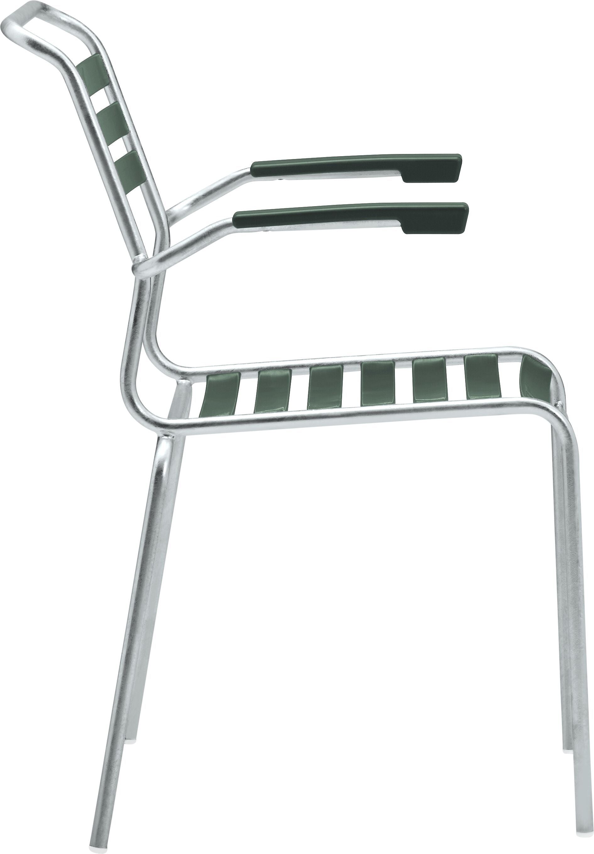 Schaffner SÄNTIS Stuhl - Dunkelgruen / B: 62.0 cm x T: 60.0 cm x H: 85.0 cm