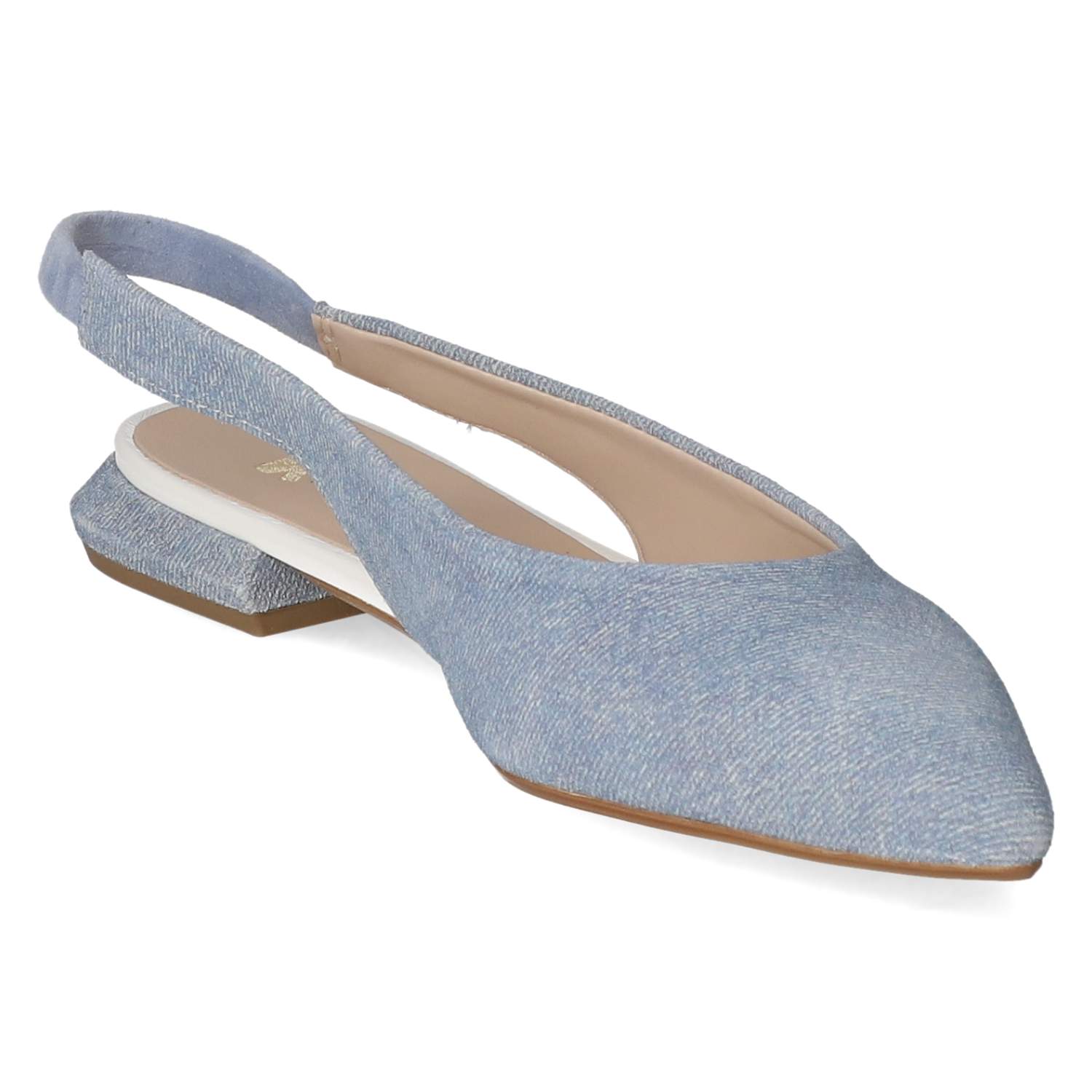 Kaerlek Slingpumps - jeans/cipria