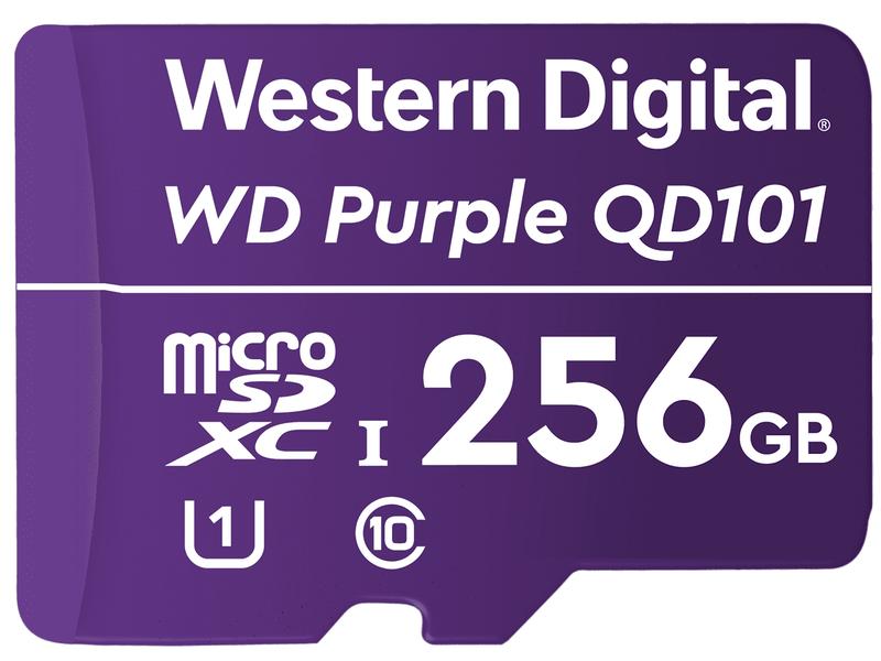 Western Digital microSDXC-Karte SC QD101 Ultra Endurance 25 Speicherkarte mit 256 GB Speicherkapazität
