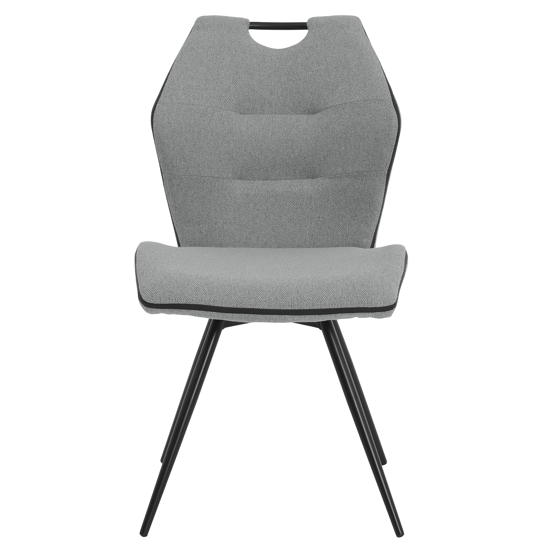 Stuhl - grau - Webstoff
