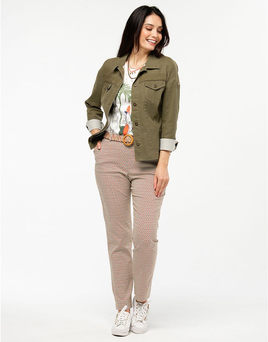 Jegging coton imprimé