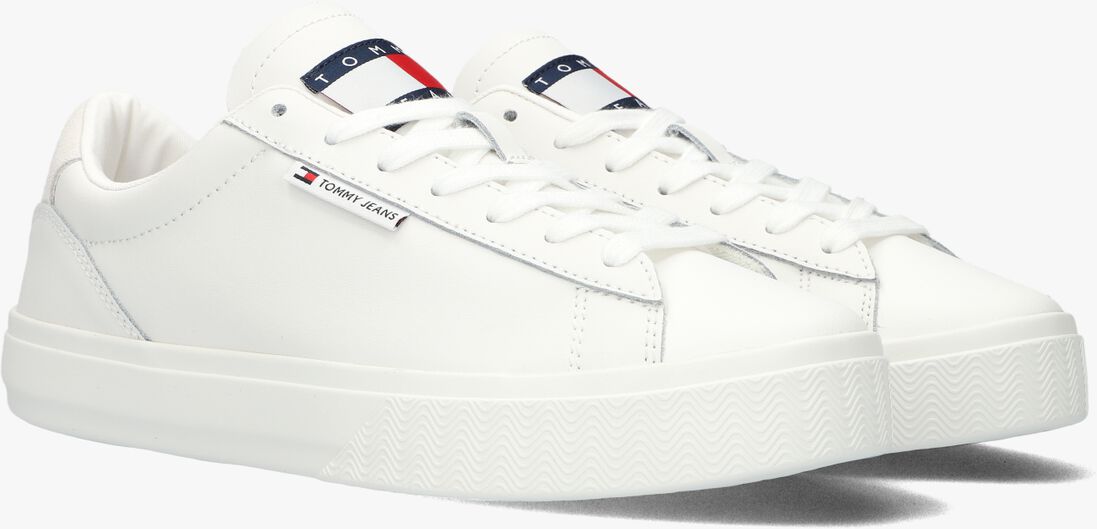 TOMMY JEANS witte tommy jeans lage sneakers tommy jeans cupsole