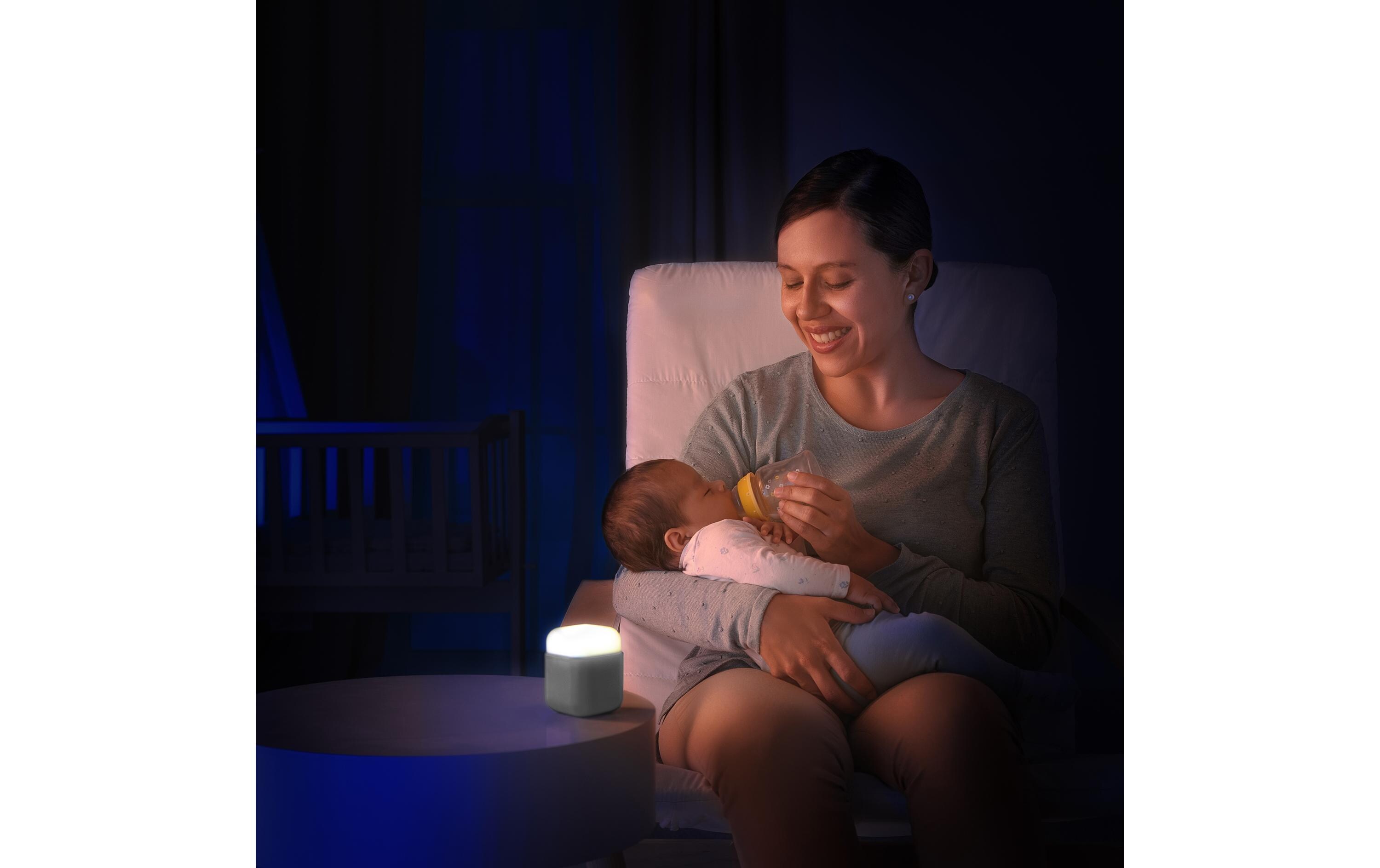 Nachtlicht SleepLight 2in1 HellgrauSchlaflicht