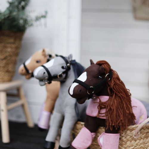 Mini-Pferd Lucky Grau