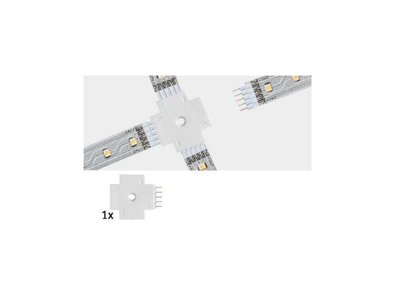 Paulmann X-Verbinder MaxLED, 1 Stück Verbindet bis zu vier MaxLED Strips
