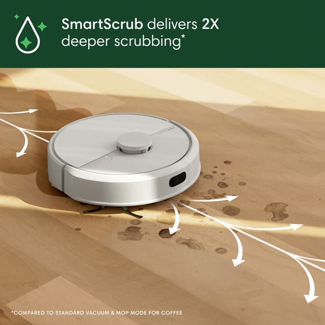iRobot Roomba Combo 105 rengøringsrobot Y311240 (hvid)
