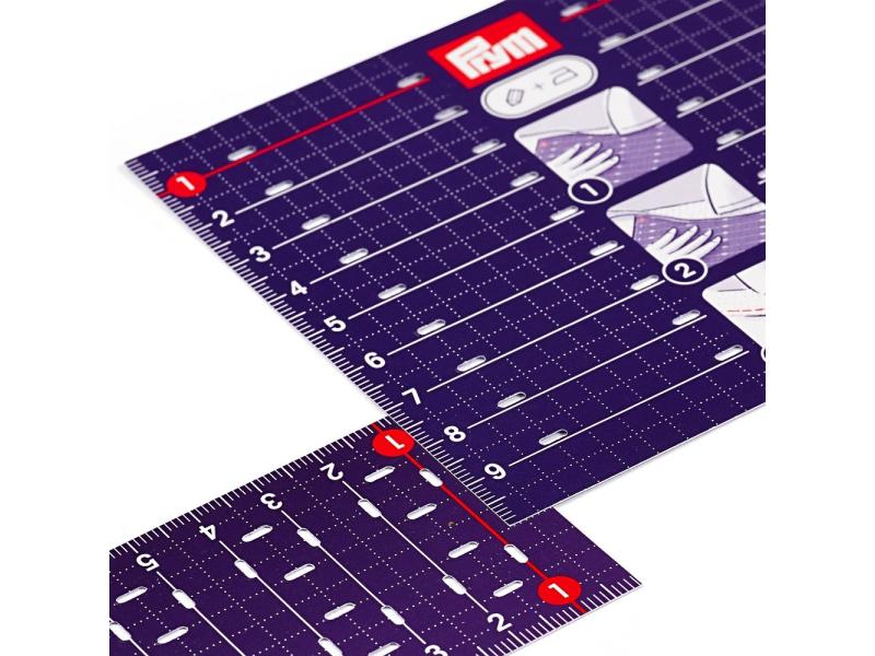 Prym Bügellineal Universal, 2 Stück Lineal zum Bügeln für Nähvorbereitungen