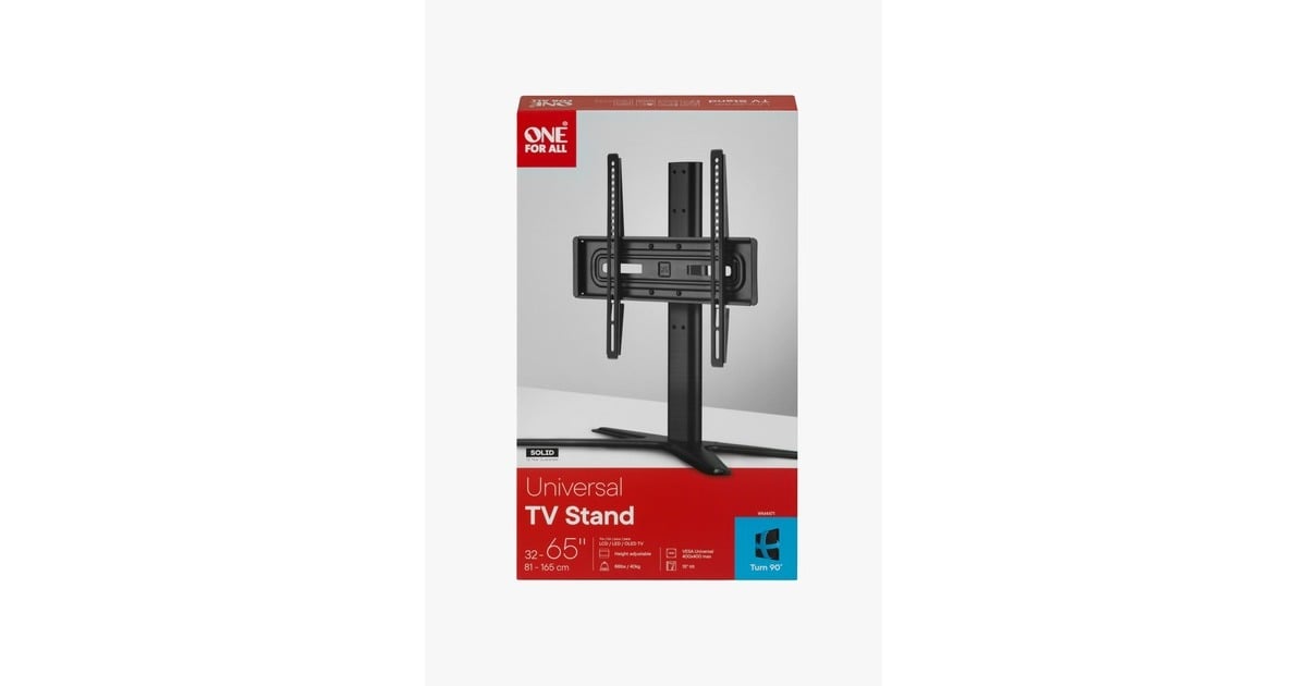 One for allWM4471 Solid Table top TV Stand houder  (Zwart)