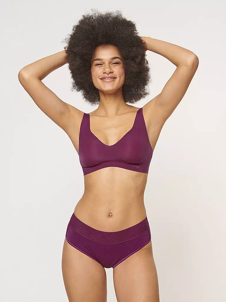 SLOGGI Periodenslip Hipster 2-er Pkg. wine beere